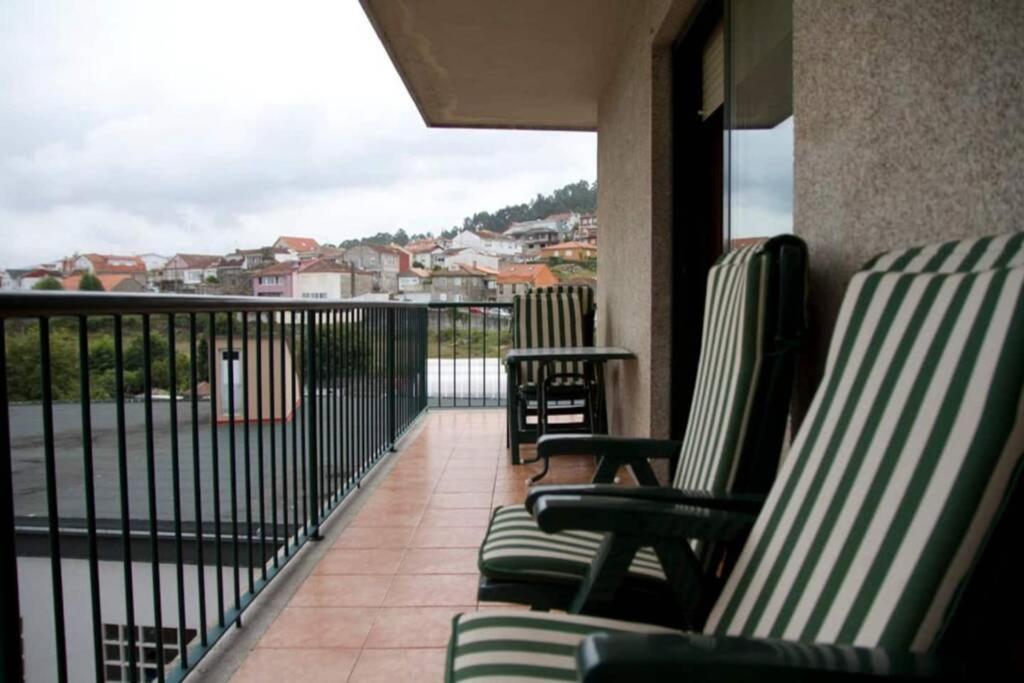 Piso Centrico Con Terraza Y Garaje Para Tu Familia Baiona Exterior foto